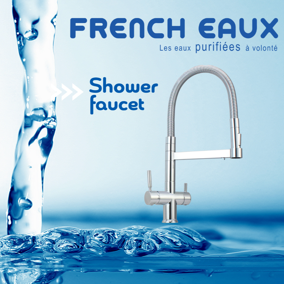 Shower 3-Way Faucet