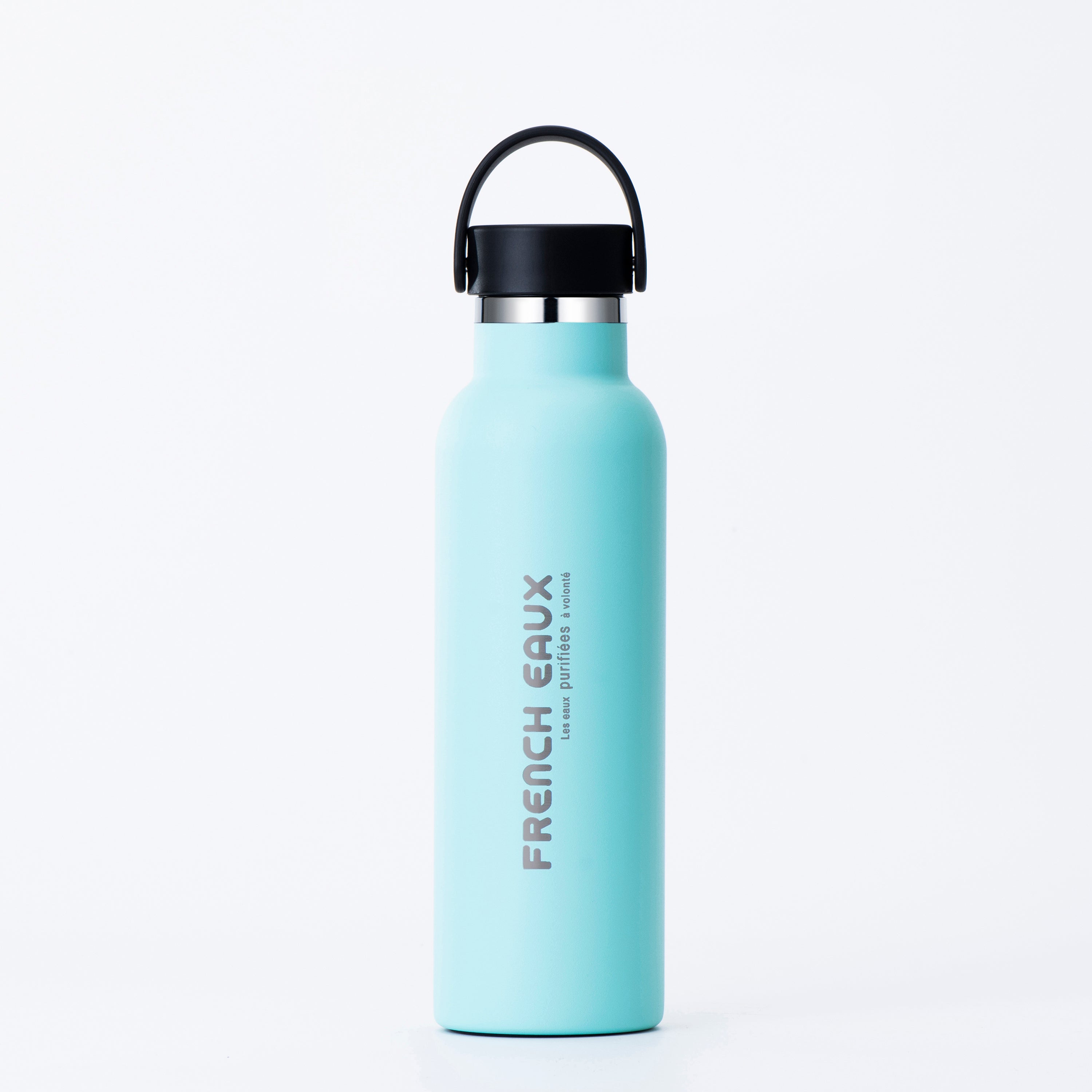 French Eaux Flask Water Bottle 600ml - Mint