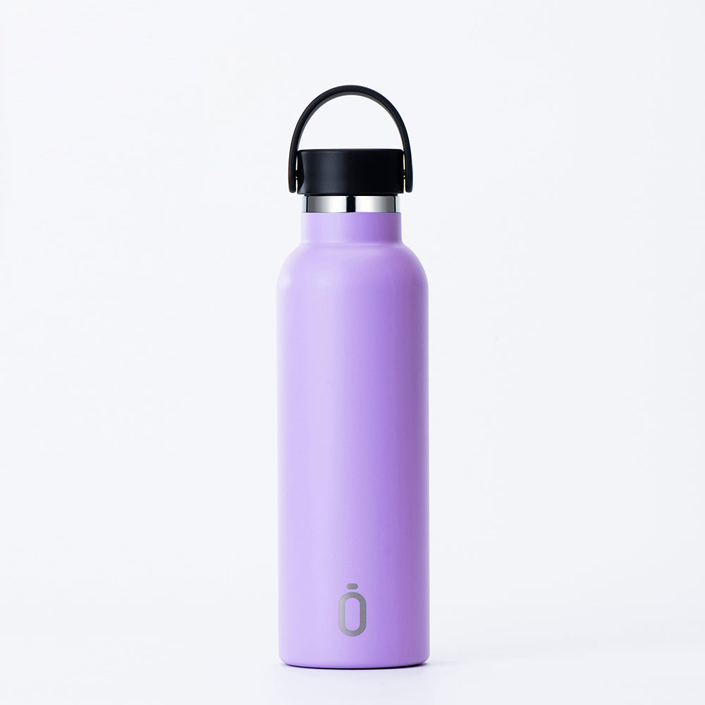 French Eaux Flask Water Bottle 600ml - Lila