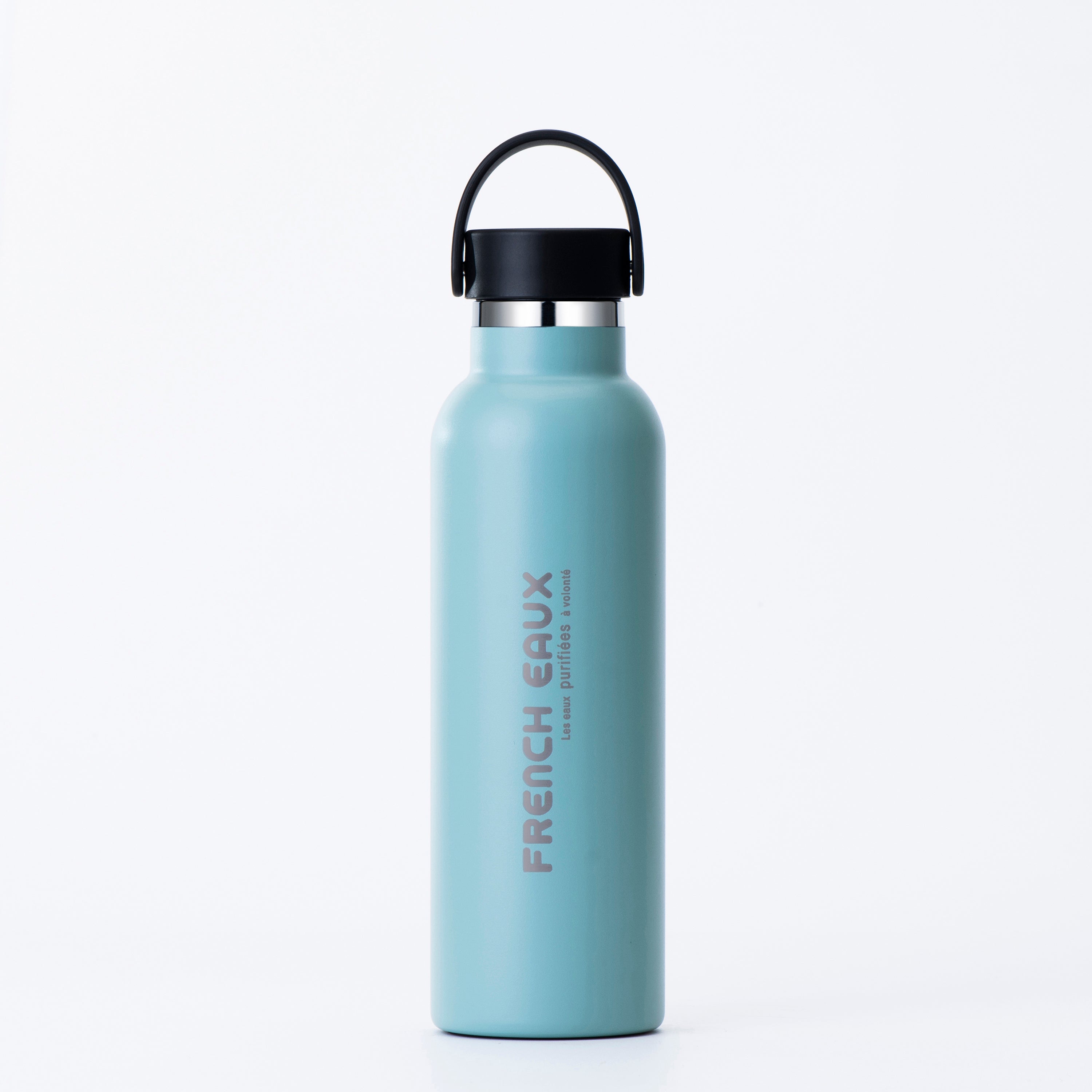 French Eaux Flask Water Bottle 600ml - Eucalypt